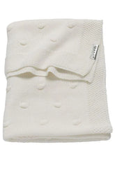 Meyco - Meyco Crib Blanket Knots - Offwhite - 75x100cm - Mari Kali Stores Cyprus